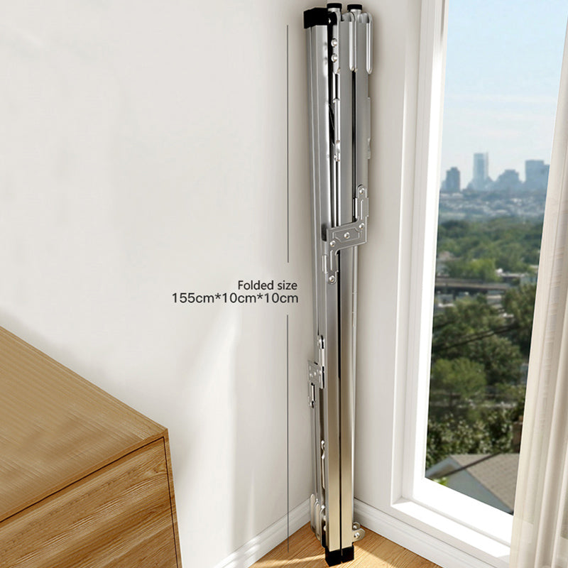 Telescopic Stainless Steel Foldable Clothes Drying Rack Stand Indoor Outdoor