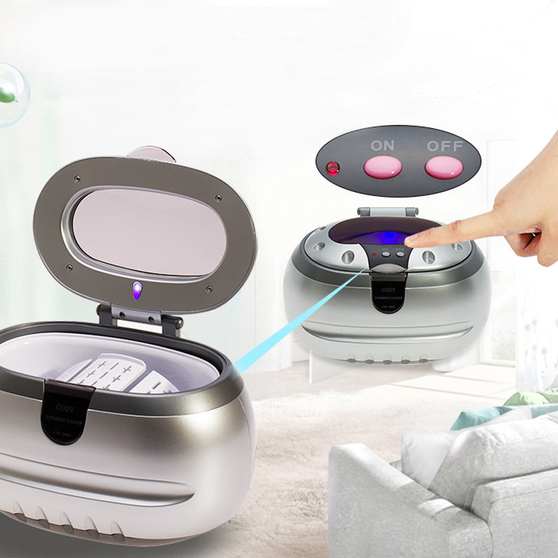 Digital Ultrasonic Jewelry Cleaner Watch Glasses Cleaning Machine Timer