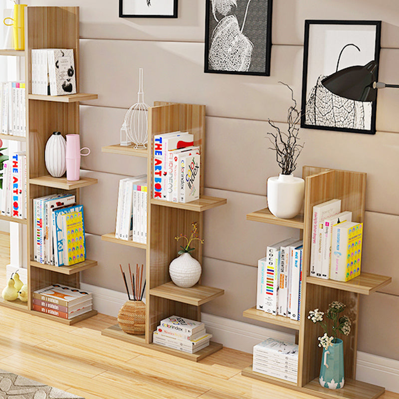 High Quality Solid Wood Display Shelf Cabinet Storage Bookshelf Rack