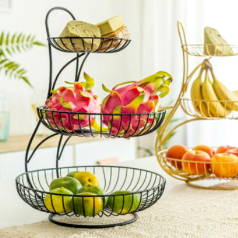 Fruit Basket Home Container For Food Good For Coffee Table Setup 