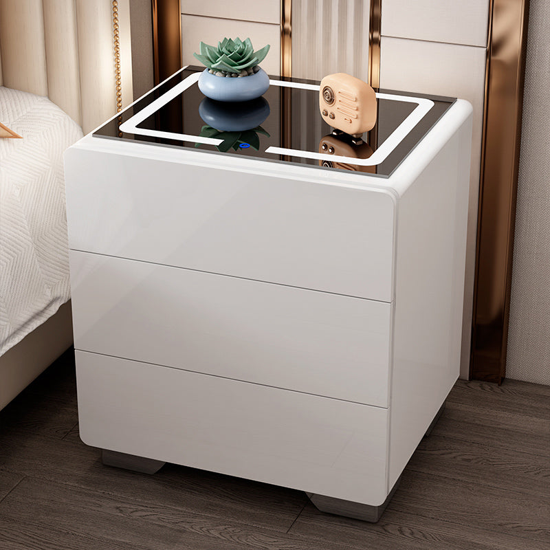 Smart Multi-function Nordic Simple Modern Bedroom Bedside Small Cabinet