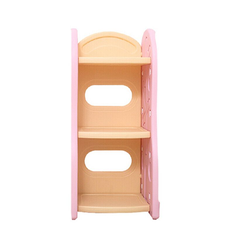 Children's Baby Toy Storage Rack Plastic Cabinet Easy-clean Organizer