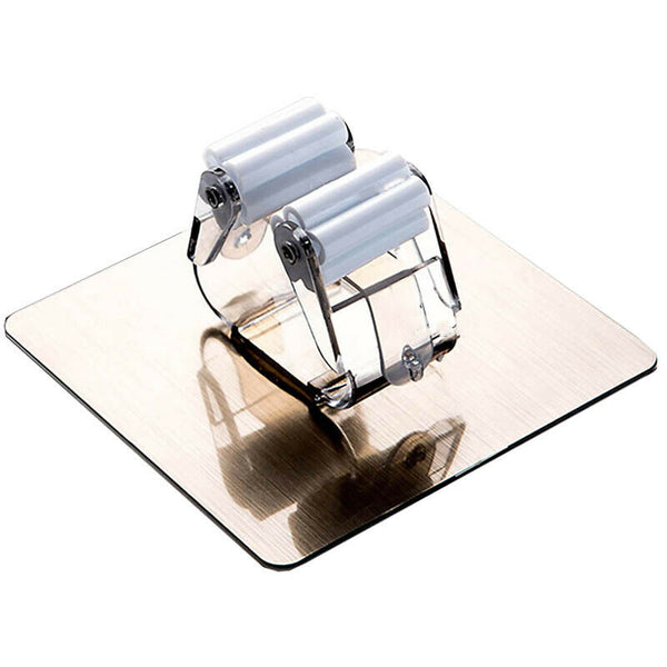 Single Free Punching Mop Rack Bathroom Clip Wall Hanging Rack Hook