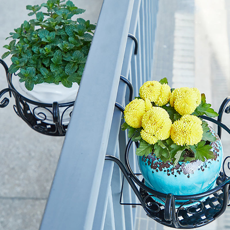 Nordic Balcony Flower Stand Decoration Shelf
