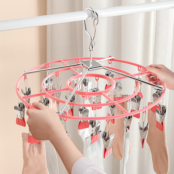 Stainless Steel Clothes Socks Pin Multifunctional Clip Hook