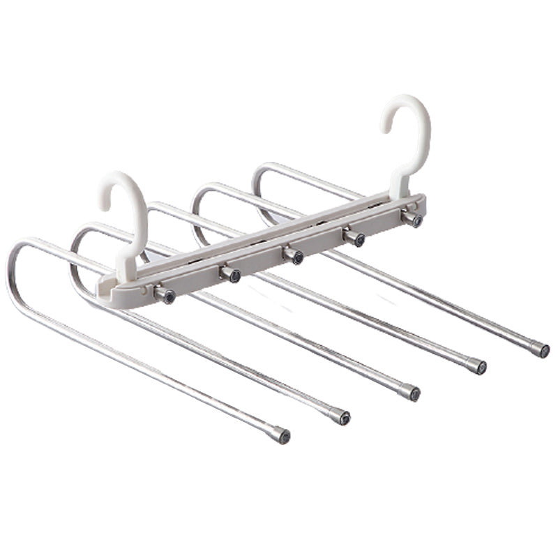 Multifunctional Pants Rack Multi-layer Wardrobe Retractable Folding Clip hanger