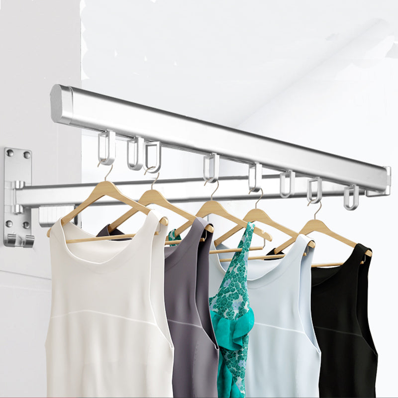 Folding Telescopic Drying Sliding Rack Indoor Clothes Foldable Retractable