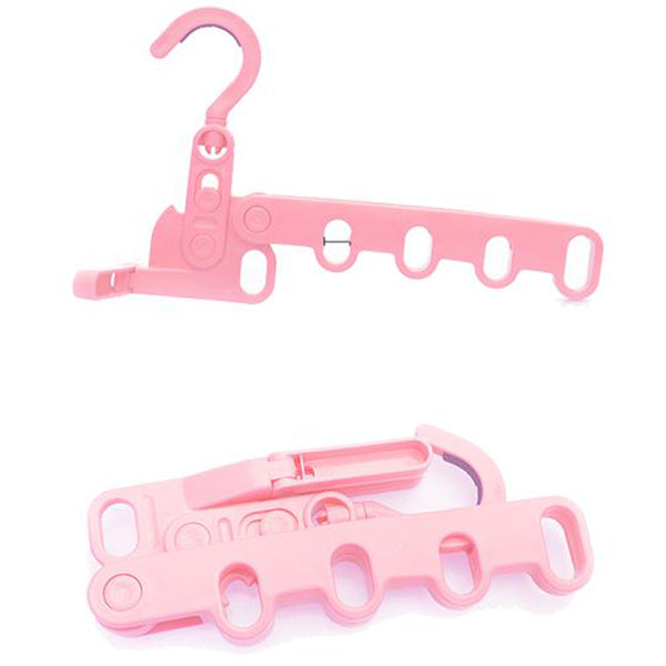 Portable Travel Hanger Foldable Space-Saving Drying Rack 