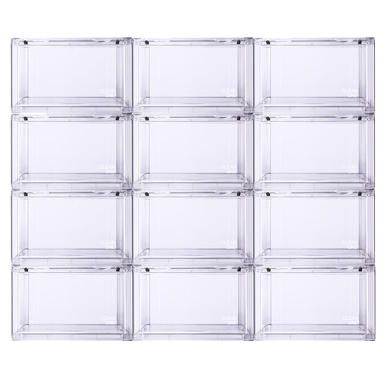 Transparent Shoe Box Storage Acrylic Anti-oxidation Wall Hard Plastic Display