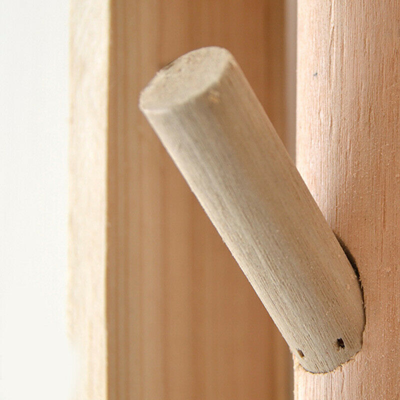 Hand-Made Wooden Wall Creative Coat Hook 