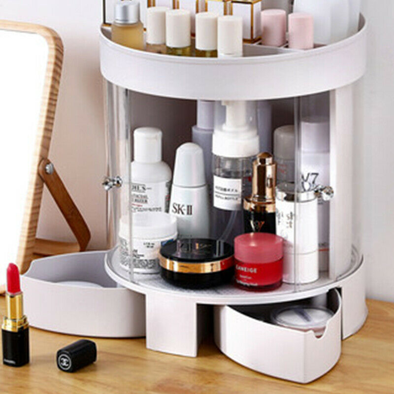 Cosmetic Skin Care Storage Box Dustproof Large Capacity Dressing Lipstick Rack