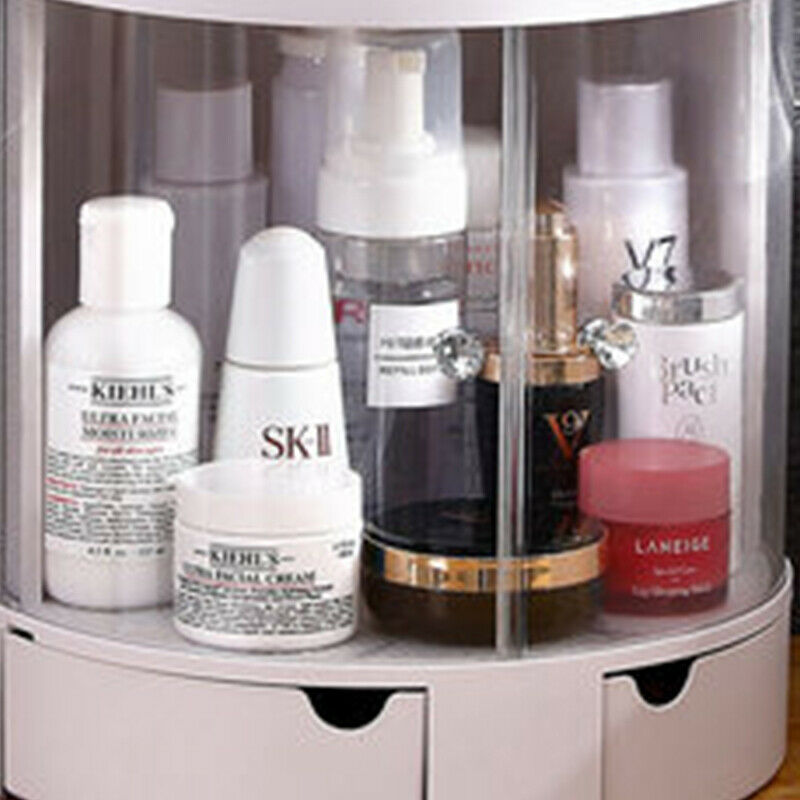 Cosmetic Skin Care Storage Box Dustproof Large Capacity Dressing Lipstick Rack