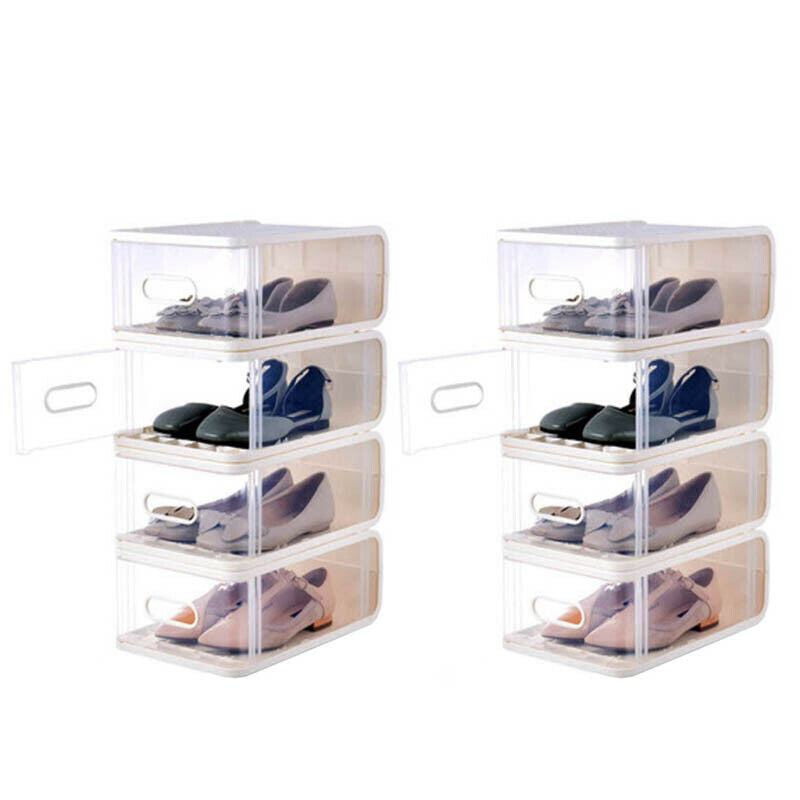 Thick Plastic Transparent Drawer Shoe Box
