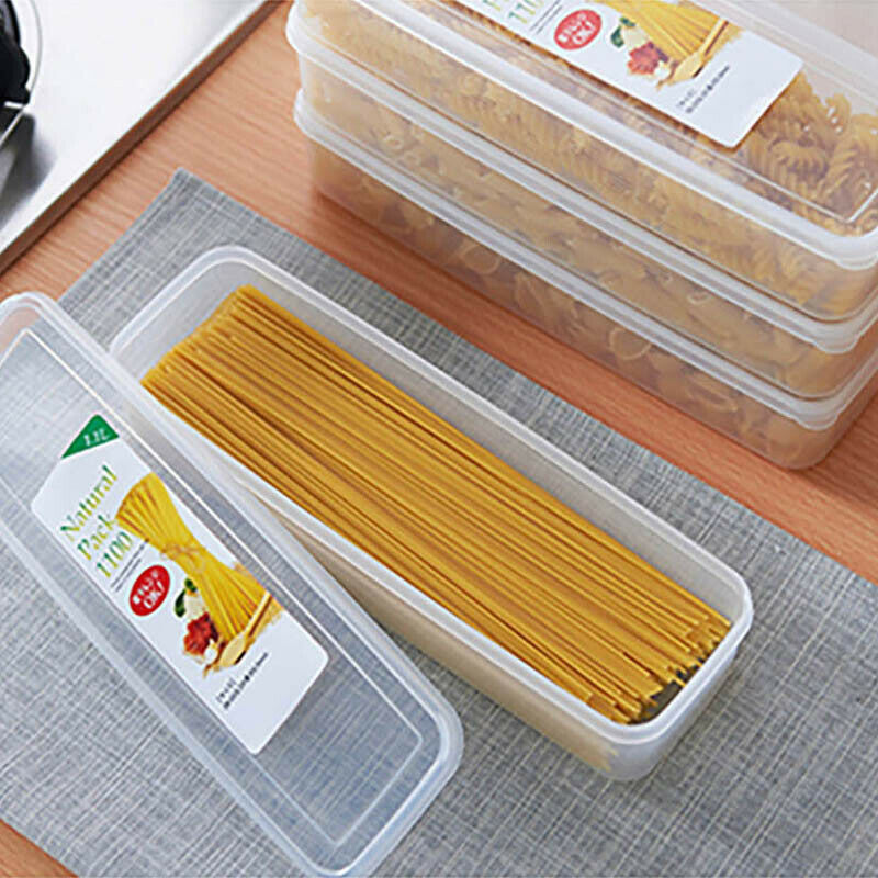 Noodle Pasta Chopstick Storage Container Food Refrigerator Snack Box With Lid