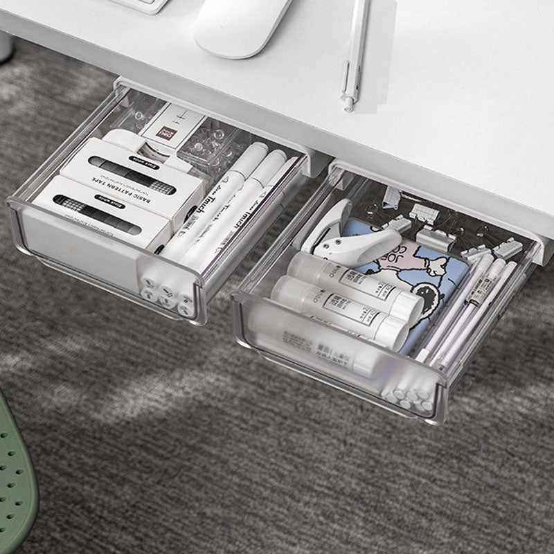 Removable Desk Drawer Under Table Storage Box