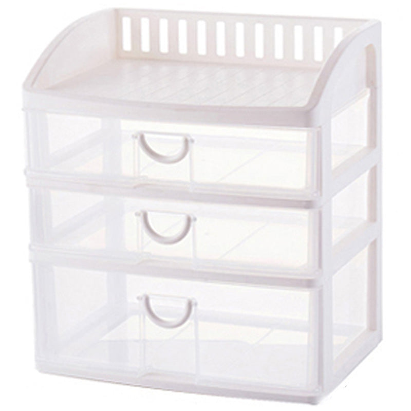 Kitchen Shelf Cabinet Desktop Drawer Storage Condiments Rack Transparent Box