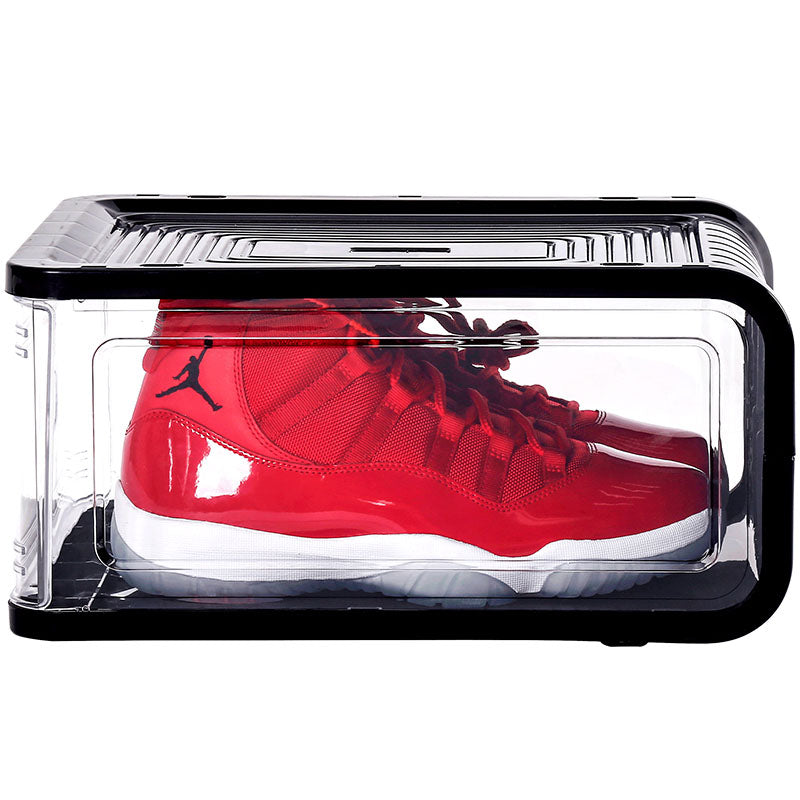 Transparent Storage Shoe Box  Display High Basketball Storage Cabinet