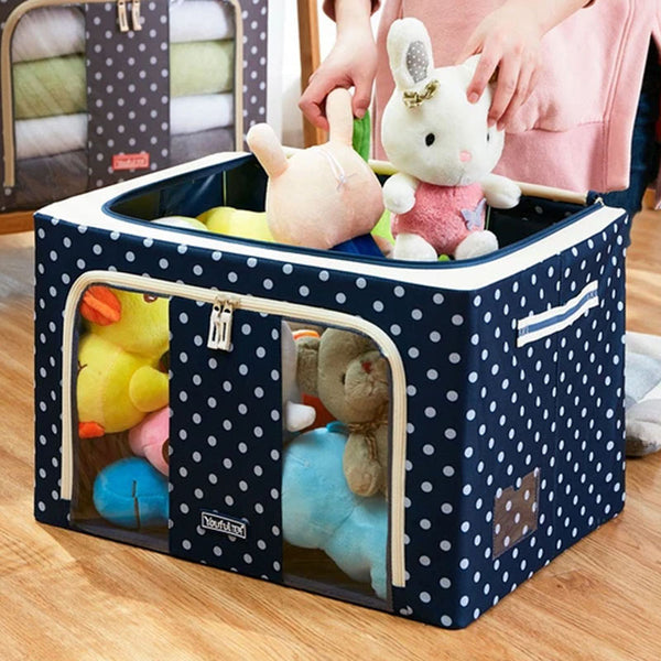 1 Layer Clothes Underwear Oxford Cloth Quilt Organizer Storage Box YOUFEN