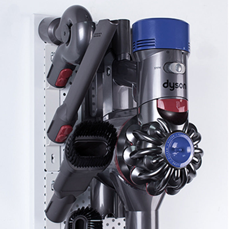 Nordic Small Apartment Vacuum Cleaner Storage Rack Dyson Hole Board No ...