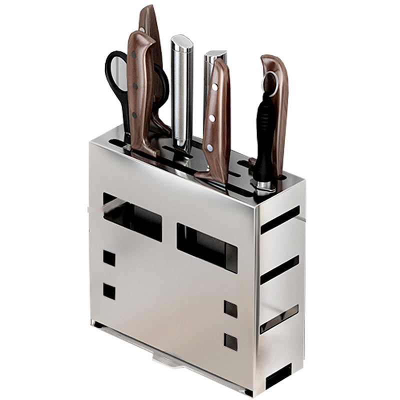 Multifunctional Knife Holder Kitchen Shelf Utensils Storage Rack Wall-mounted