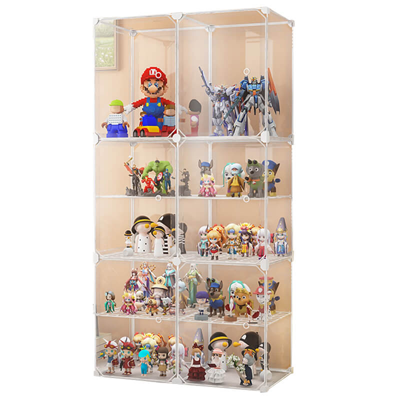 Lego Durable Sturdy Stackable Display Box Collection Transparent Storage