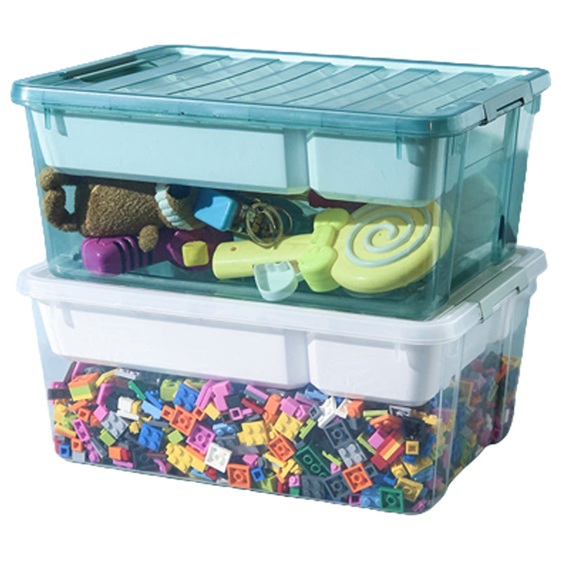 Lego Toys Snacks Children's Storage Box Transparent Compartment Organizer
