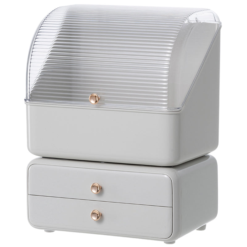 Cosmetic Storage Box Dresser Dust-proof Skin Care Cabinet Desktop Rack Drawer