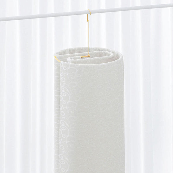 Round Rotating Hanger Spiral Drying Bed Sheet Quilt Hanging Rack