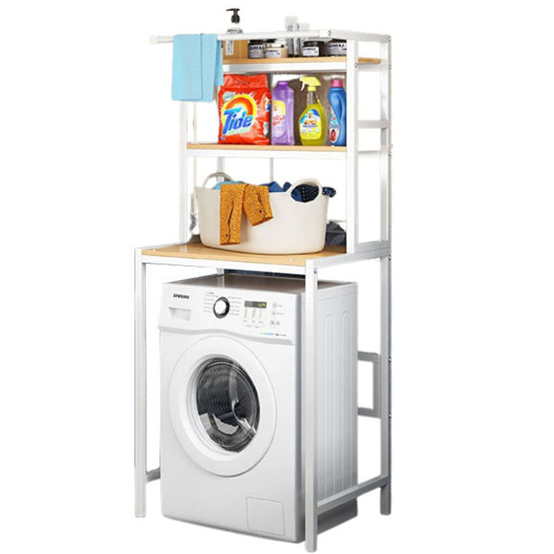 Multi-layer Washing Machine Floor-to-ceiling Storage Organizer Shelf Rack Hanger