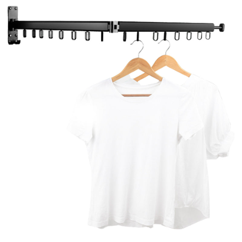 Folding Telescopic Drying Sliding Rack Indoor Clothes Foldable Retract ...