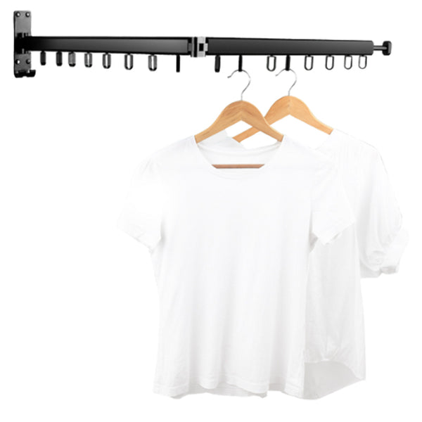 Folding Telescopic Drying Sliding Rack Indoor Clothes Foldable Retractable