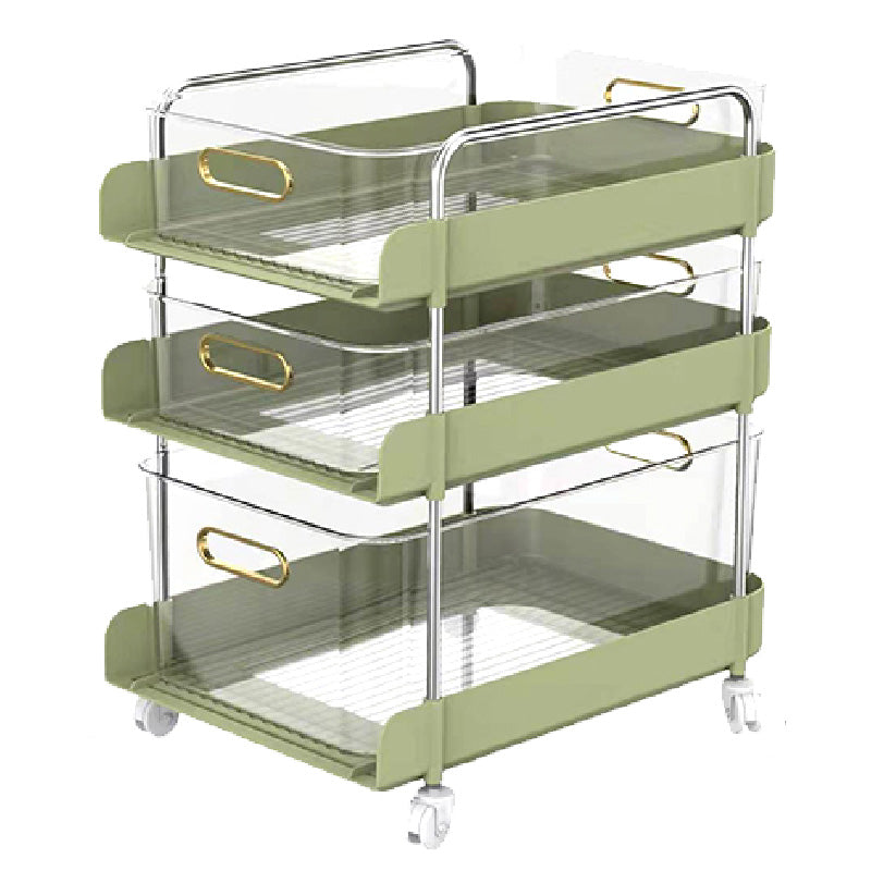 Trolley System Storage Rack Multi-layer Storage Trolley Movable Home Multi-functional Trolley Stor ...