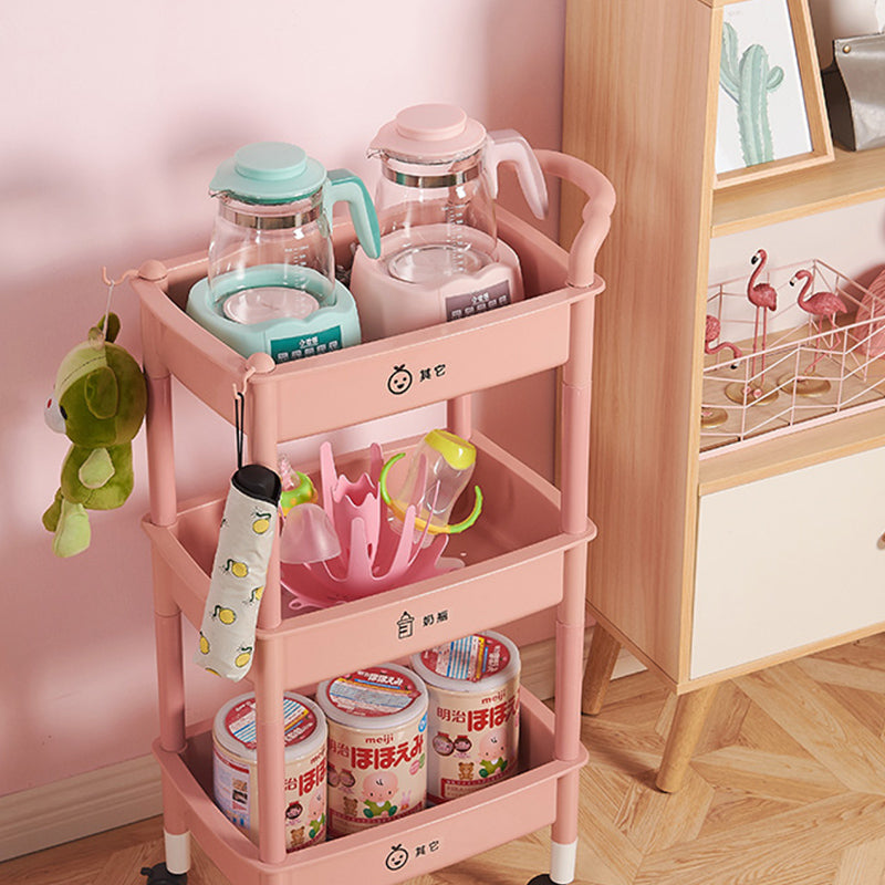 Children's Toy Baby Storage Rack Multi-layer Box Shelf Trolly Cabinet