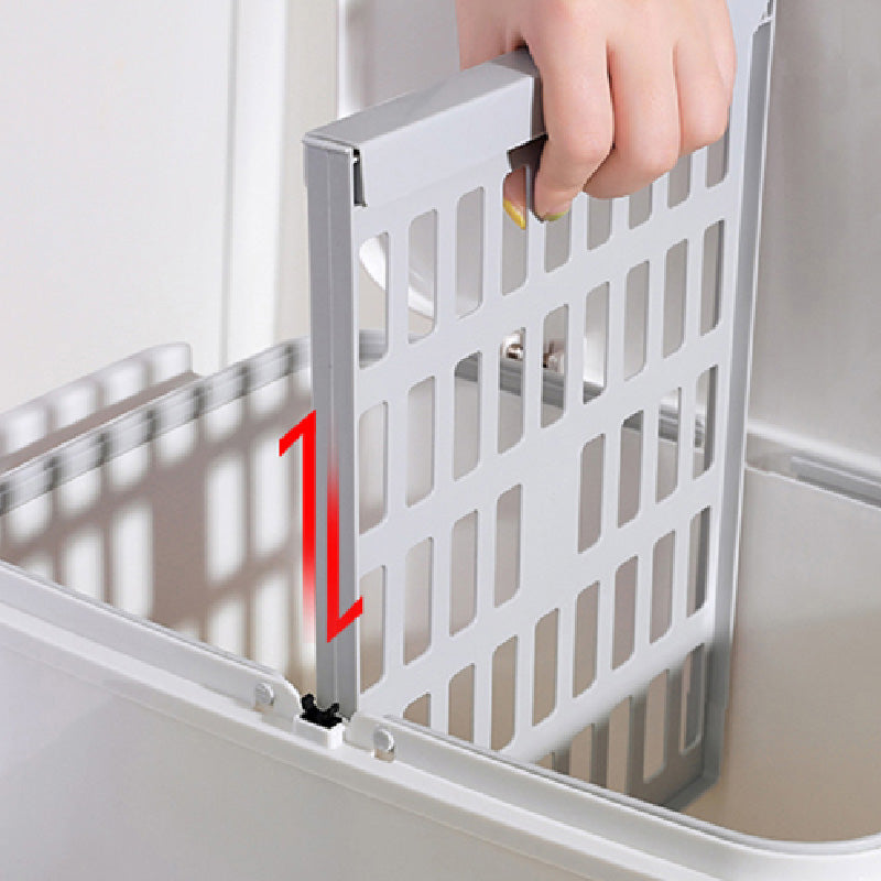 Multi-functional Sorting Trash Can Drawer Garbage Separation Trolley Press Cover