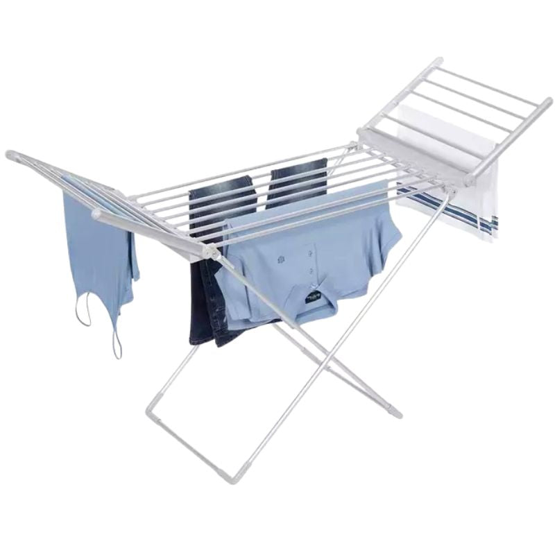 Wing Electric Heated Drying Clothes Towel Rack Foldable Portable Dryer