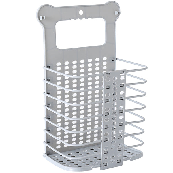 Laundry Basket Wall-mounted Foldable Hanging Folding Clothes Storage Rack