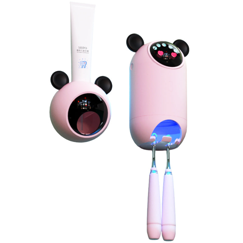 Smart Kids Electric Suction Toothbrush UV Sterilizer Wall-mounted Rack