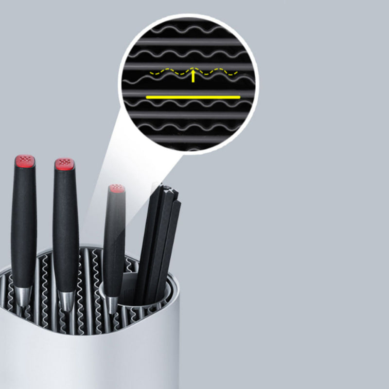 Home Smart Sterilization Chopsticks Holder UV Disinfection Knife Rack Storage