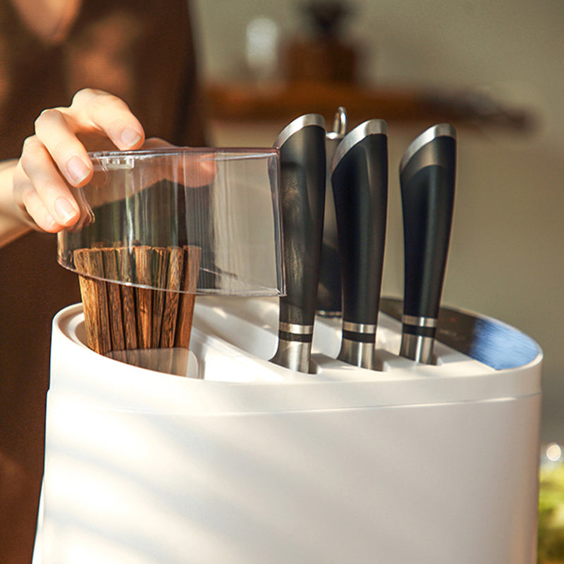 Kitchen Tableware Holder Cutlery Sterilizer Cabinet Tool Clean Storage OLAYKS 